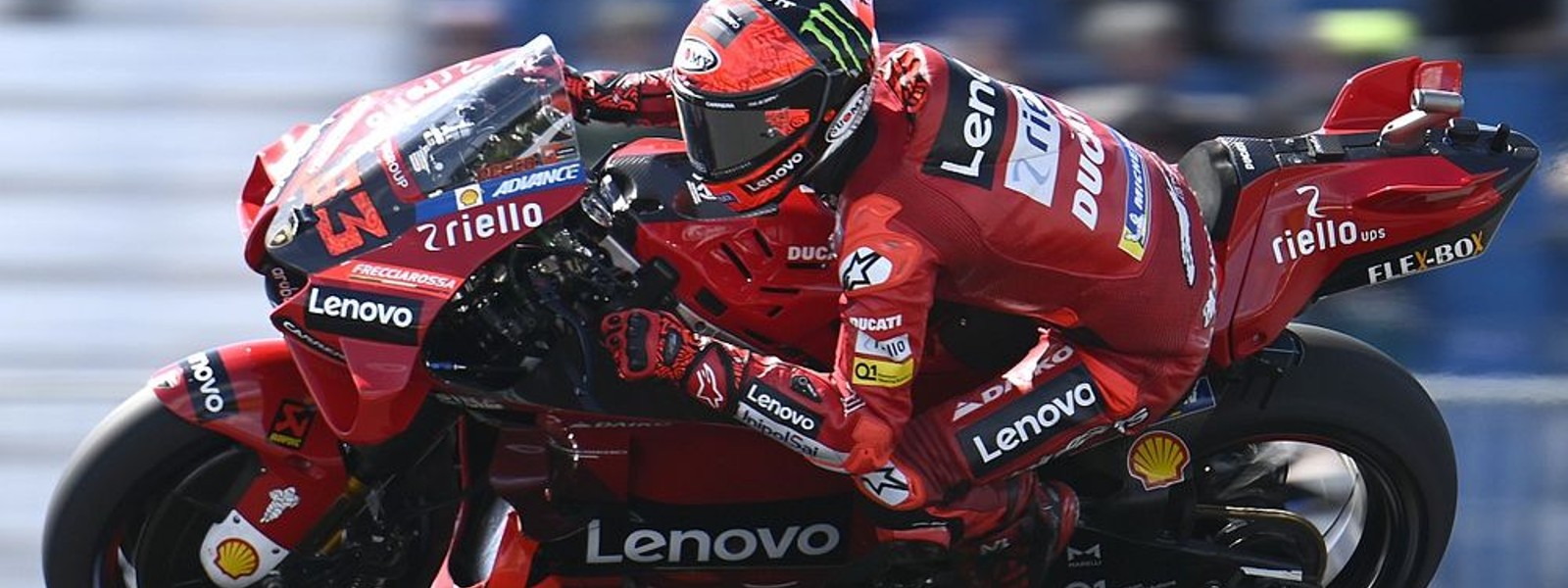 Italy's Pecco Bagnaia takes historic MotoGP title